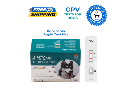 Canine CPV Test - 2, 5, 10-Pack - Parvo Virus